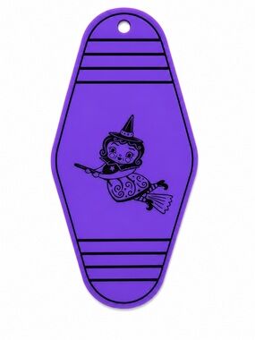 2/$25 Johanna Parker Inspired Witch Motel Keychain Retro Key Tag